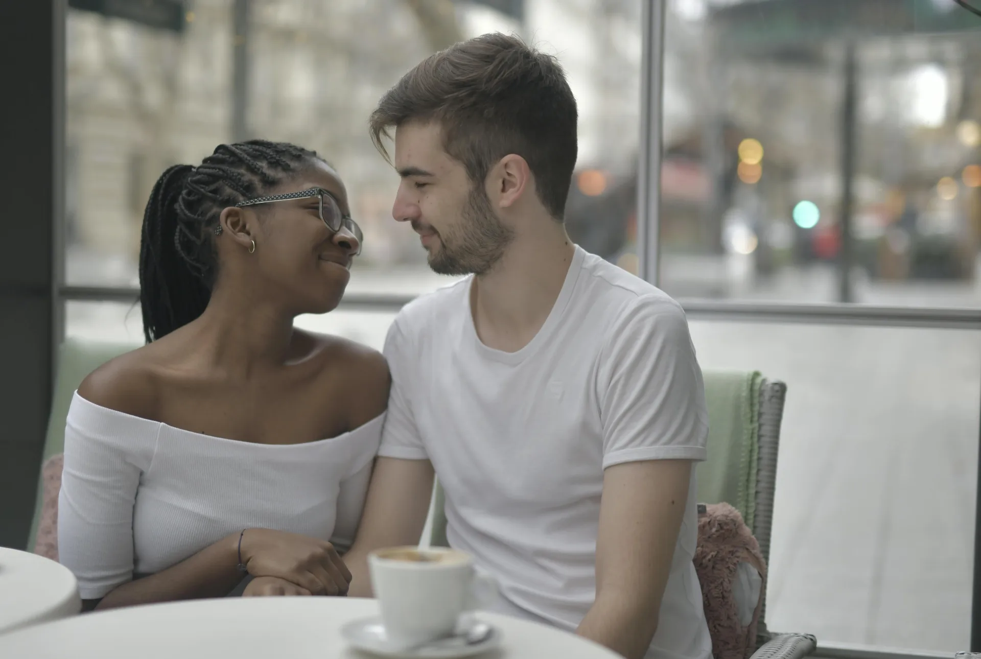 NYC matchmaker guiding a couple through a professional dating consultation in New York City